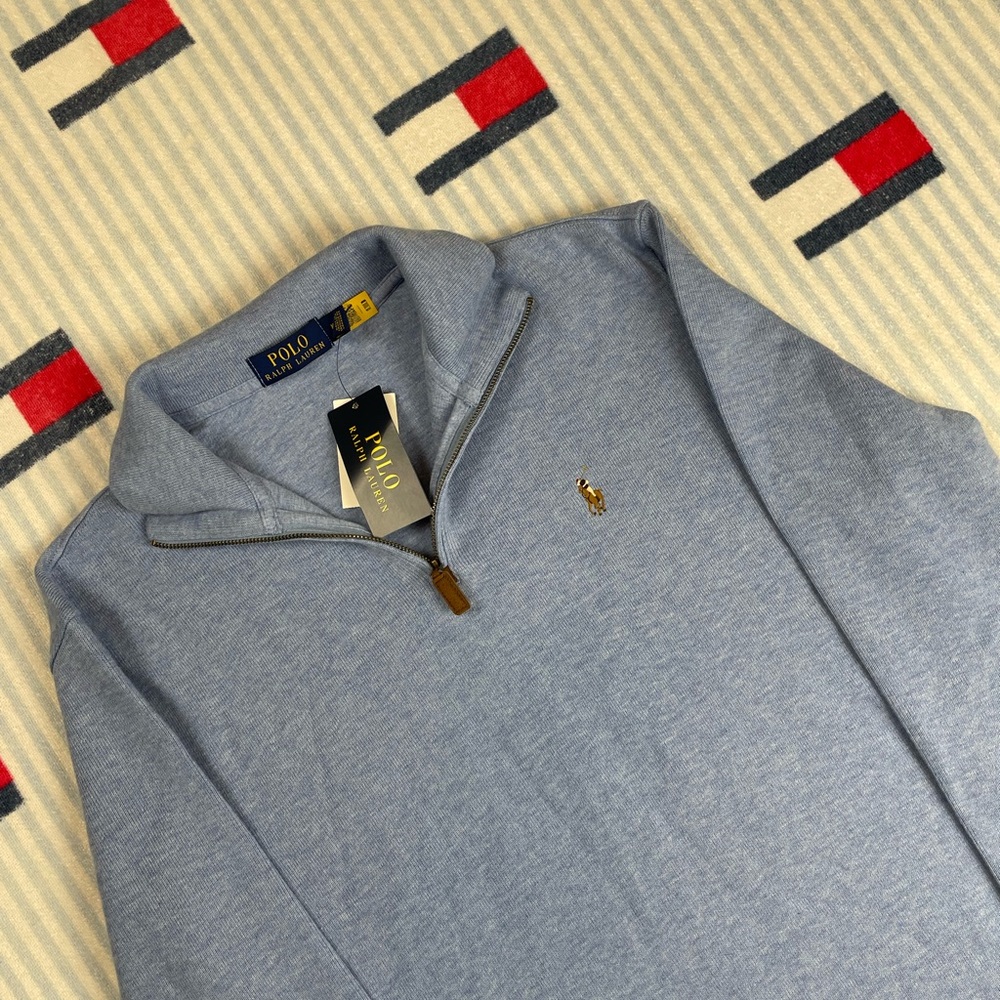 Polo by Ralph Lauren Quarter zip up pullover NWT - Picture 5 of 9